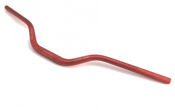 Guidon DYNA RACING  type protaper Ø 28,6 mm - ROUGE
