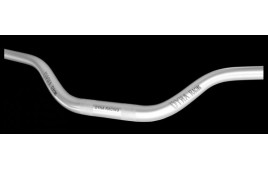 Guidon DYNA RACING  type protaper Ø 28,6 mm - ARGENT