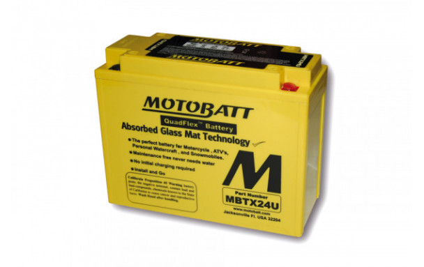 Batterie MOTOBATT MBTX24U (4 poles)