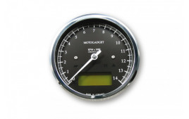Chronoclassic Compte tour 0-14.000 RPM, Logement noir, anneau poli, grüne LCD Anzeige. Expédié sous 3 jours en moyenne.