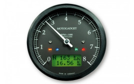 Chronoclassic Compte tour 0-8000 RPM, Logement noir et anneau noir, grüne LCD Anzeige. Expédié sous 3 jours en moyenne.