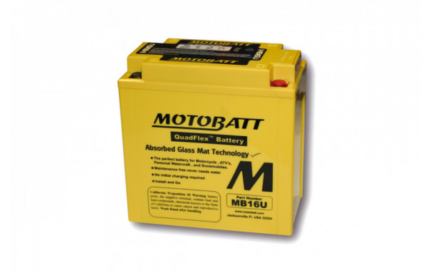 Batterie MOTOBATT MBYZ16H (4 poles)