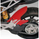 GARDE BOUE ARRIERE NOIR MAT BARRACUDA Ducati HyperMotard 796 / 1100