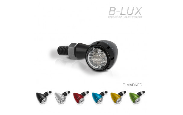 Clignotant S-LED3 B-LUX NOIR (paire) BARRACUDA