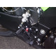 LSL 2-Slide repose-pieds complets reculés KAWASAKI ZX-10R 06-07, mounting piece red