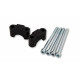 LSL Clamp set Rise-Up 30mm, silver