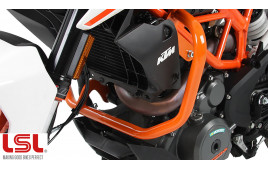 LSL Barres de protection moteur 125 Duke 2017-, orange