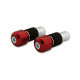 LSL Embouts de Guidon (masse) cylindrical, 35g, ROUGE