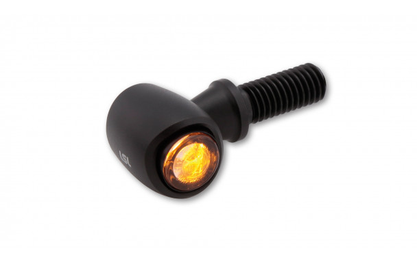 LSL NOVA-PRO LED turn signal, noir, tinted, pair, E-approved