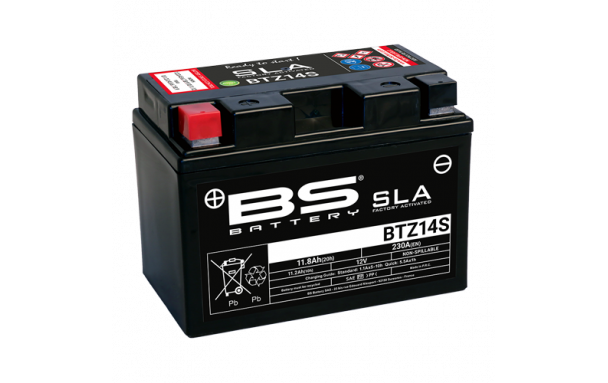 Batterie BTZ14S (activée en usine) BS BATTERY
