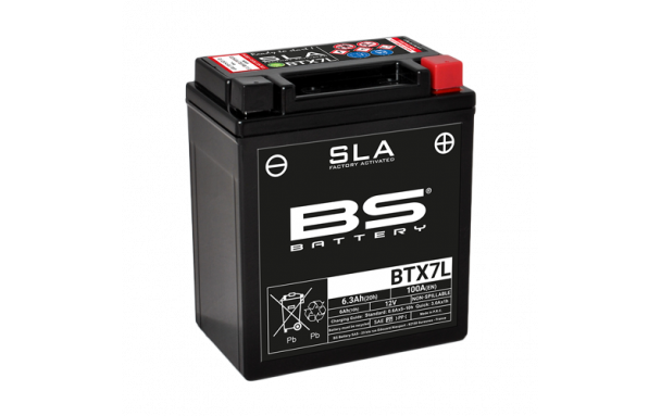 Batterie BTX7L (activée en usine) BS BATTERY
