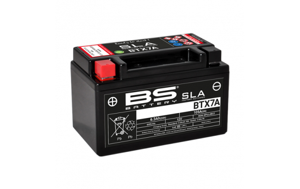 Batterie BTX7A (activée en usine) BS BATTERY
