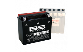 Batterie BTX20L-BS (avec pack acide) BS BATTERY