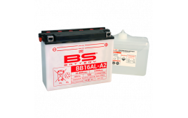 Batterie BB16AL-A2 (avec pack acide) BS BATTERY