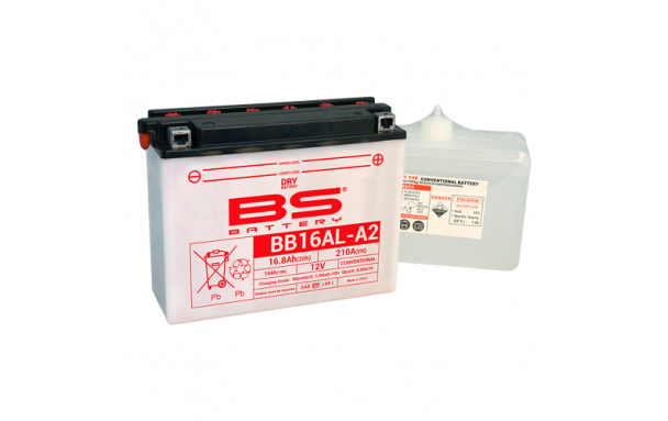 Batterie BB16AL-A2 (activée en usine) BS BATTERY