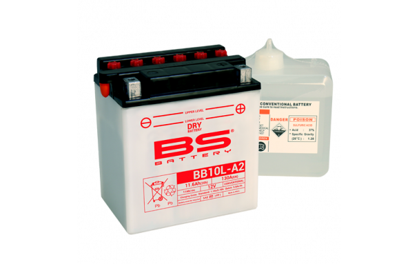 Batterie BB10L-A2 (avec pack acide) BS BATTERY