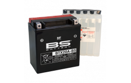Batterie BTX20A-BS (avec pack acide) BS BATTERY