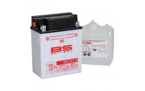 Batterie BB12C-A (avec pack acide) BS BATTERY