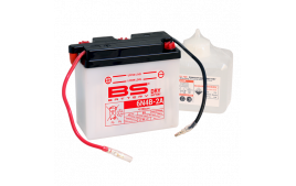 Batterie 6N4B-2A (avec pack acide) BS BATTERY
