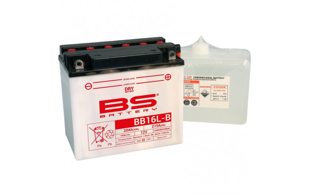 Batterie BB16L-B (avec pack acide) BS BATTERY