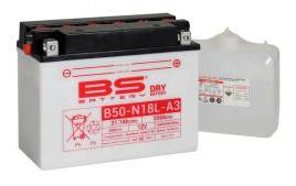 Batterie B50N18L-A3 (avec pack acide) BS BATTERY
