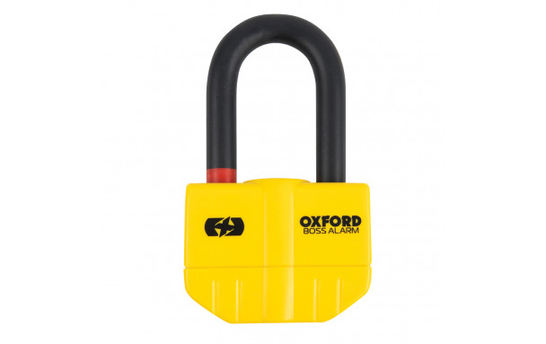 Boss Alarm 14mm Disc Lock Yellow OXFORD