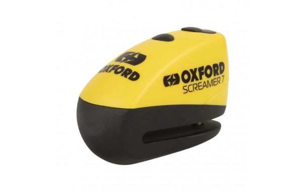 Screamer7 Alarm Disc Lock Yellow/black OXFORD