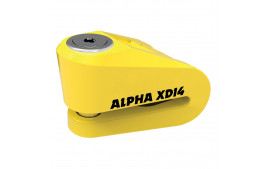 Alpha XD14 (SRA) Stainless disc lock(14mm pin) Yellow OXFORD