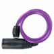 Bumper cable lock Purple 6mm x 600mm OXFORD