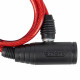 Bumper cable lock Red 6mm x 600mm OXFORD