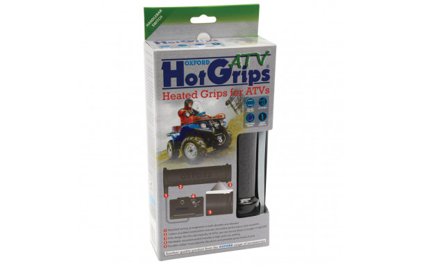 Hotgrips Poignées Chauffantes ATV with High/Low switch OXFORD
