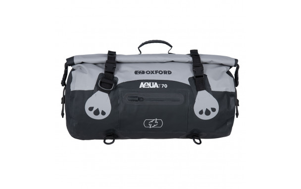 Aqua T-70 Sac à Dos Roll Bag Grey/Noir OXFORD