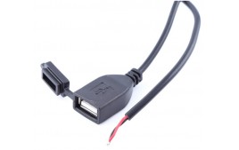 Prise DOUBLE USB fixation sur guidon