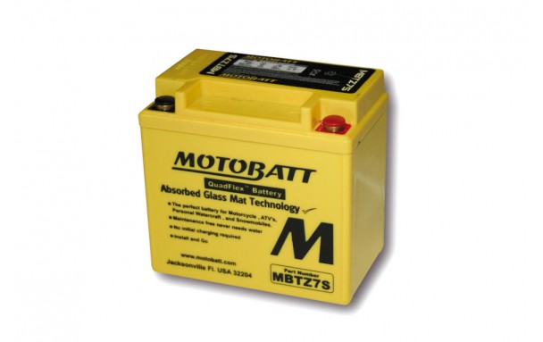 Batterie MOTOBATT MBTZ7S (2 poles)