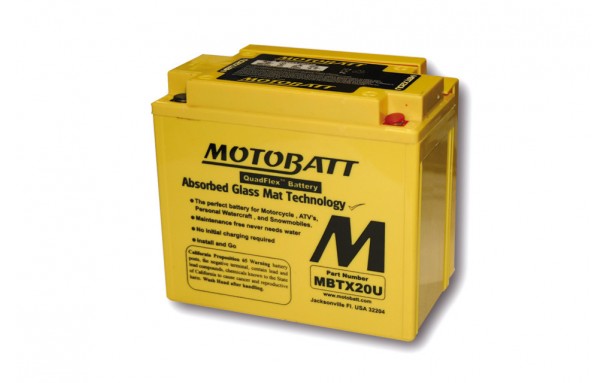 Batterie MOTOBATT MBTX20U (4 poles)