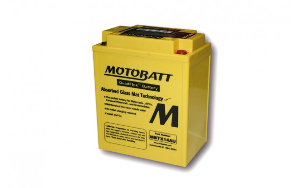 MotoBatt Motobatt Battery For Kawasaki Tengai 650 1989 0650 CC 