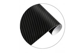 Rouleau sticker de COVERING carbone noir mat